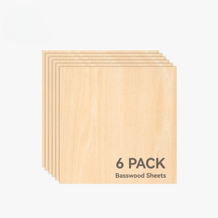 Bambu Lab 3mm Basswood Plywood (6PCS)