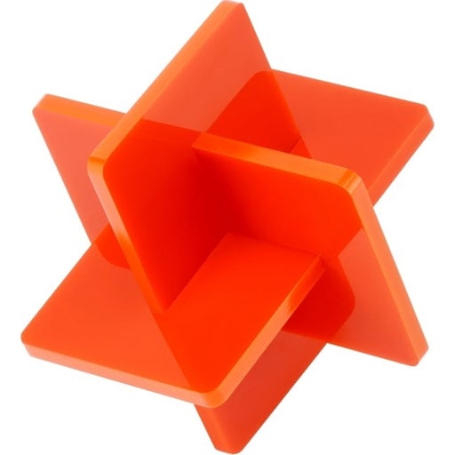 Bambu Lab 3mm Opaque Glossy Acrylic (3PCS) - Orange