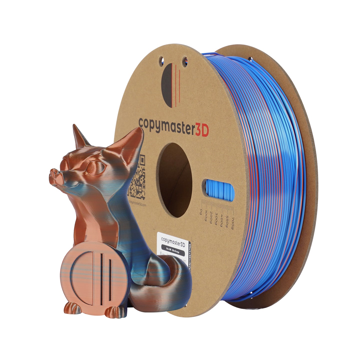 Copymaster3D PLA Duo-Silk - Blue/Orange