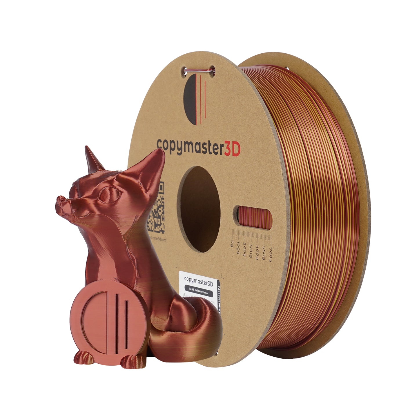 Copymaster3D PLA Tri-Silk - Gold/Silver/Copper