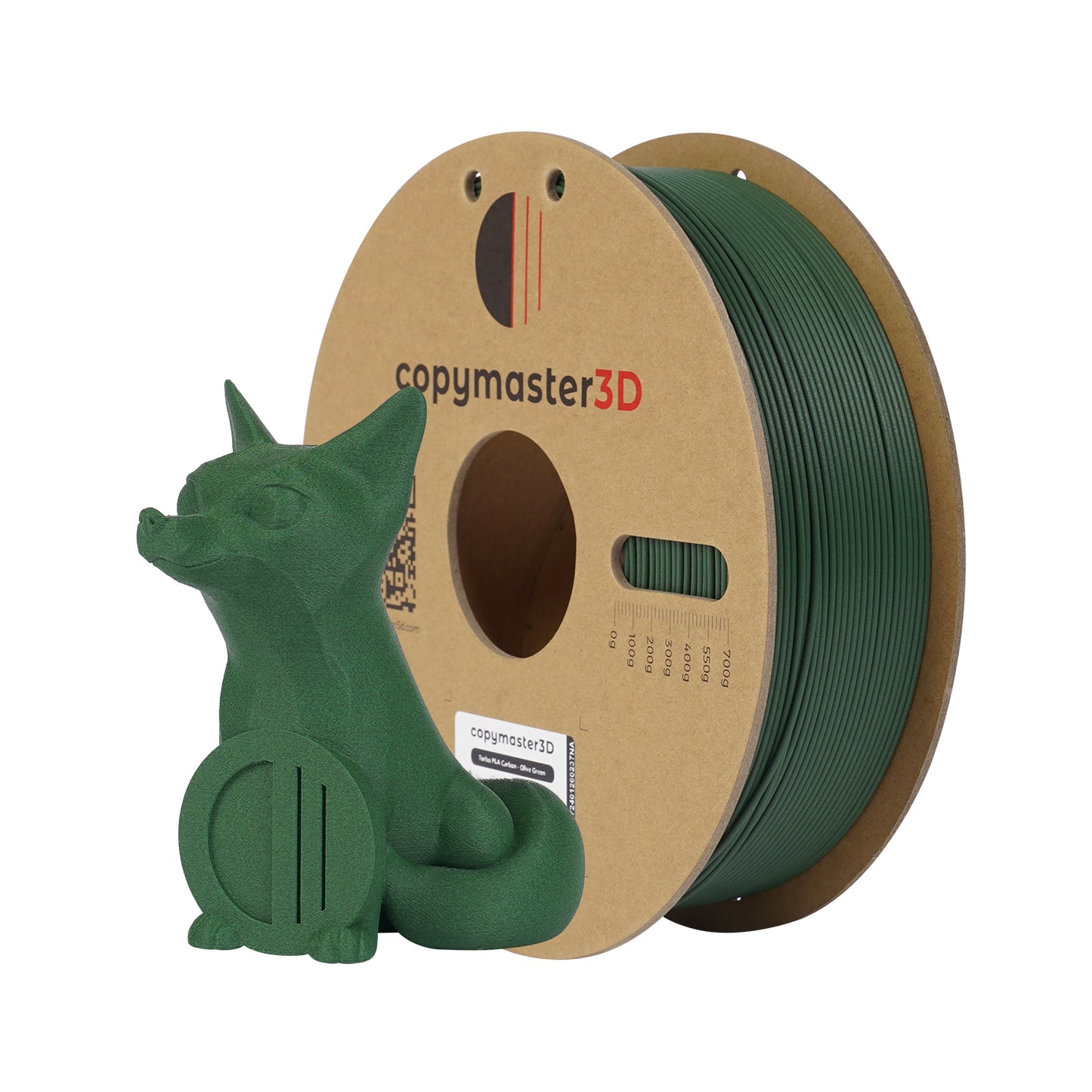 Copymaster3D Turbo PLA High Speed Carbon - Olive Green