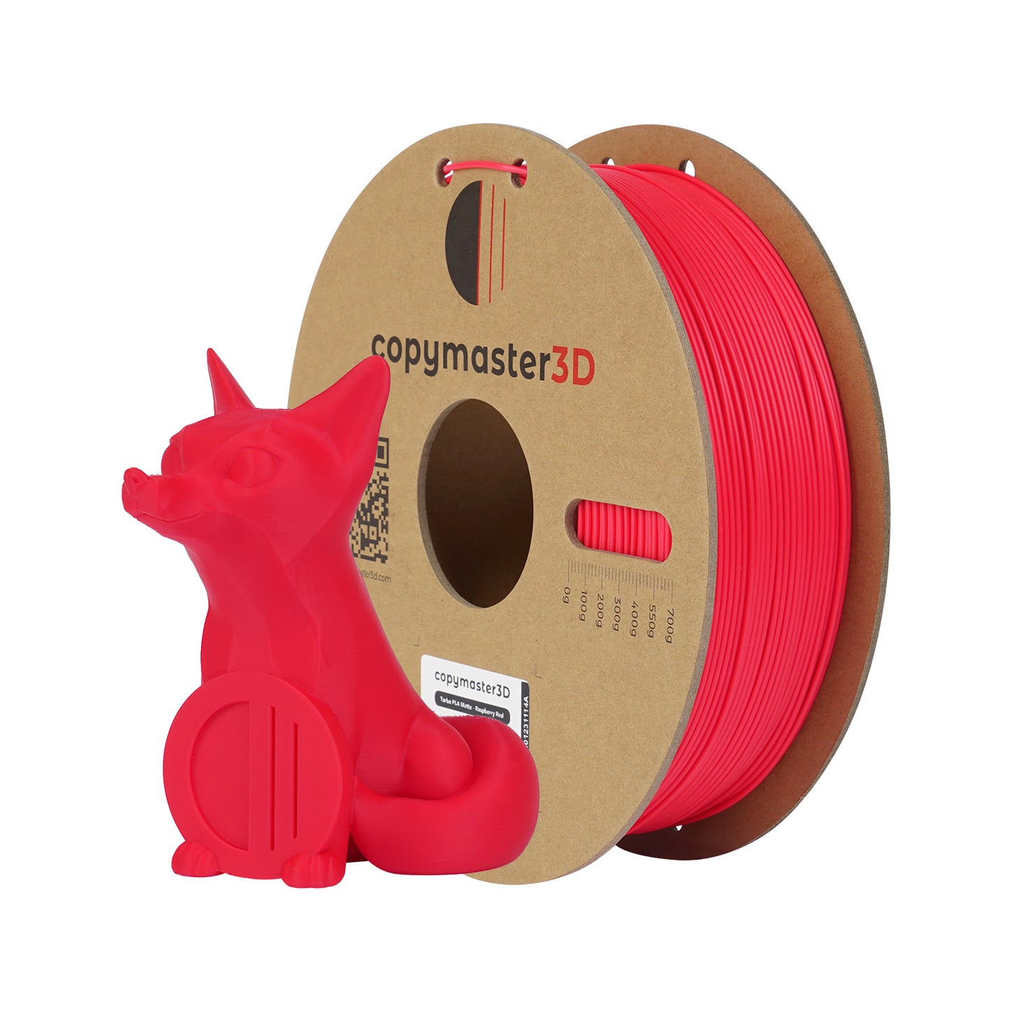 Copymaster3D Turbo PLA High Speed Matte - Raspberry Red