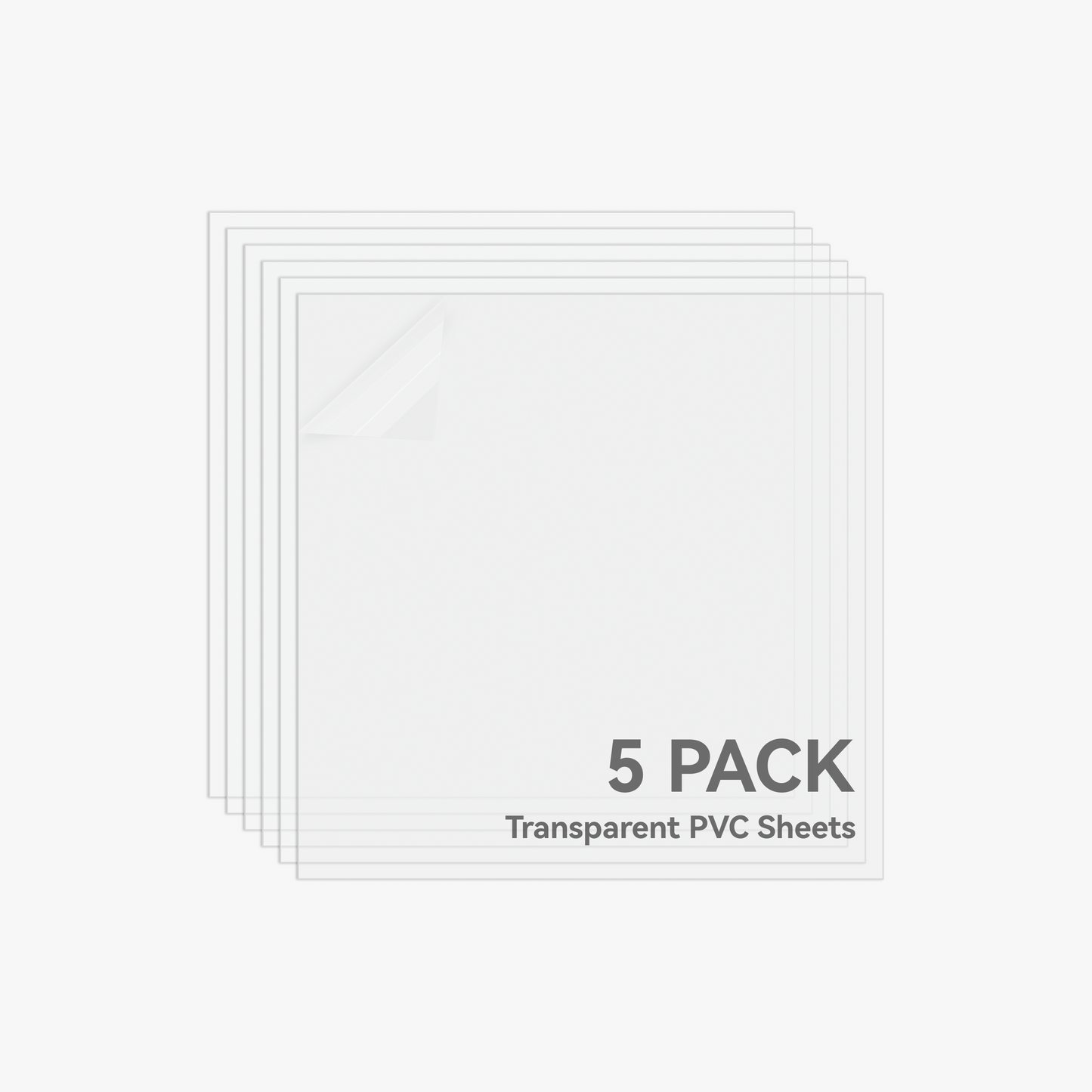 Bambu Lab 0.3mm Transparent PVC Sheet