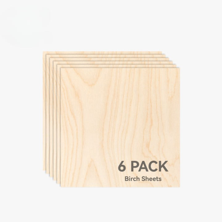 Bambu Lab 3mm Birch Plywood (6PCS)