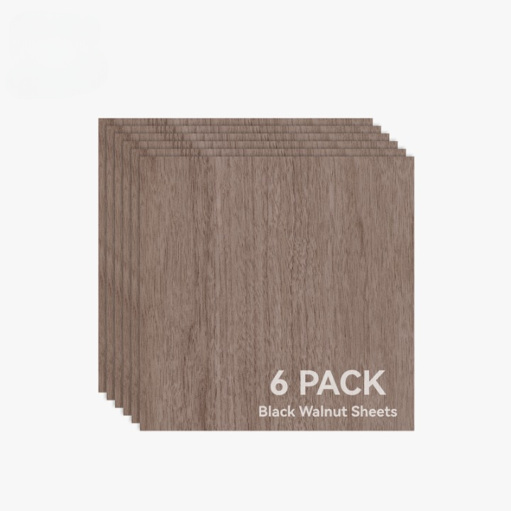 Bambu Lab 3mm Black Walnut Plywood (6PCS)