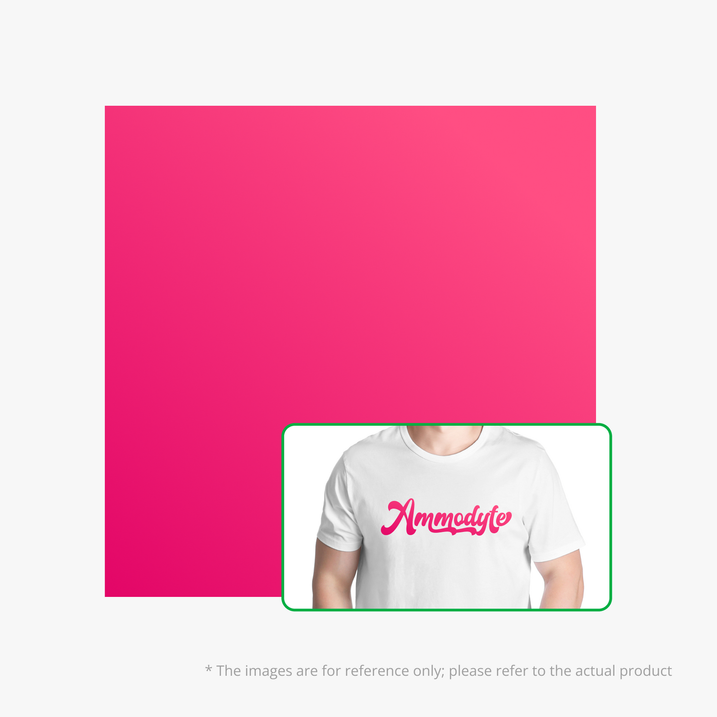 Bambu Lab Matte Heat Transfer Vinyl - pink