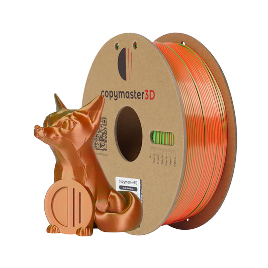 Copymaster3D PLA Duo-Silk - Green/Orange