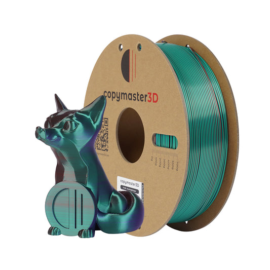 Copymaster3D PLA Tri-Silk - Green/Purple/Copper