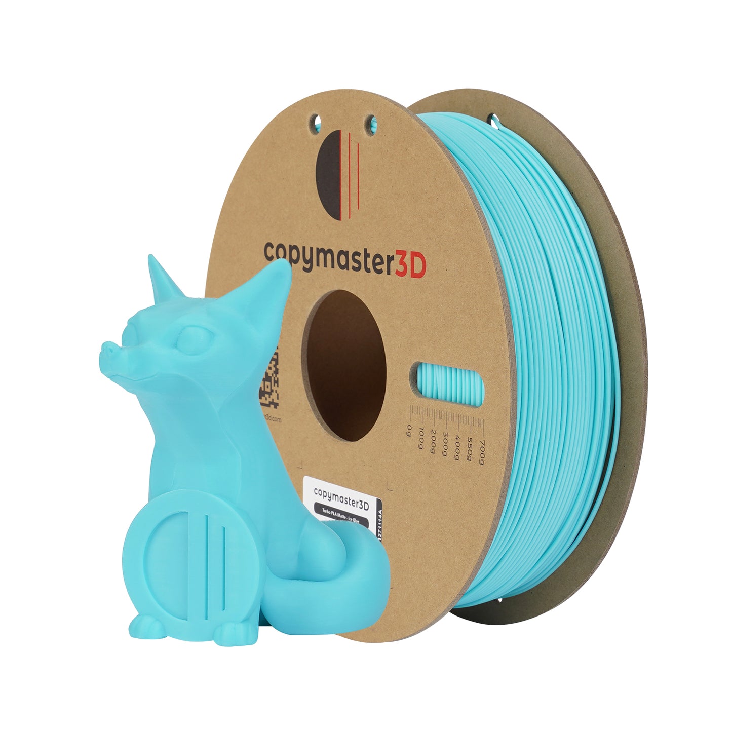 Copymaster3D Turbo PLA High Speed Matte - Ice Blue